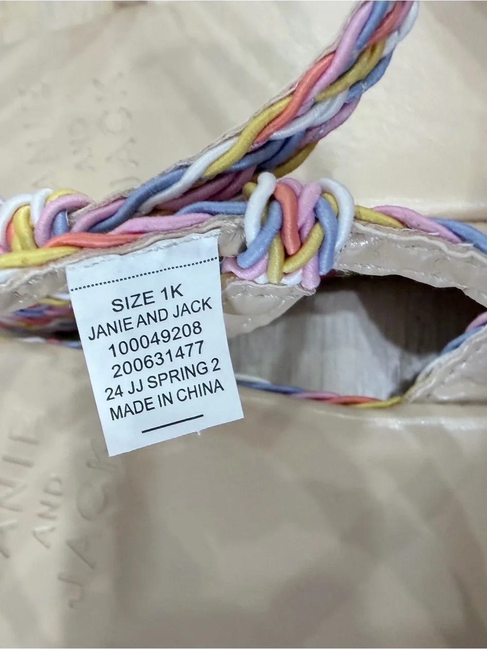 Girls Shoe Bundle Size 1 - Janie & Jack + Cat & Jack Sandals & Flats
